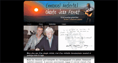 Desktop Screenshot of andertal-chante-jean-ferrat.com